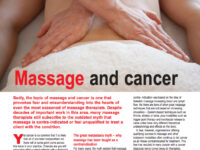 Massage and cancer: By Rachel Fairweather, Yvonne Cervetti and Sally Jeffery Cancer Massage